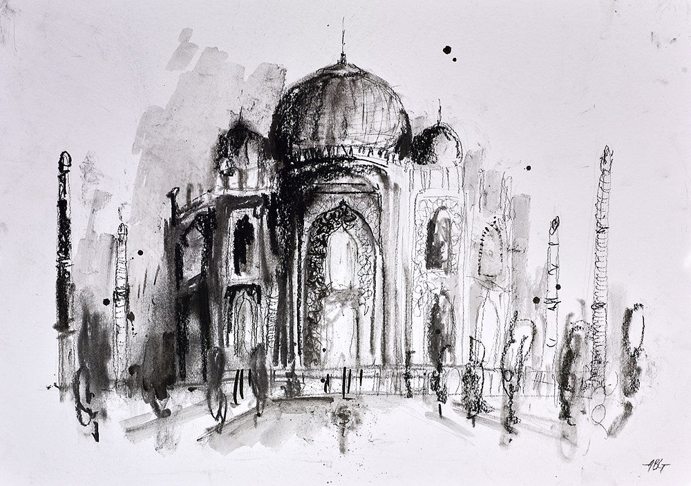 Taj Mahal II (sketch)