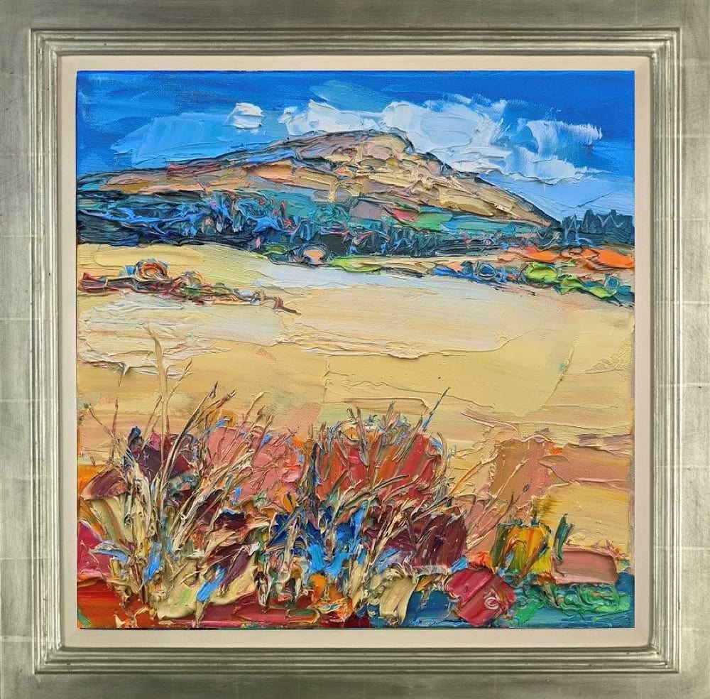 Pale Grasses, Argyll (Framed)