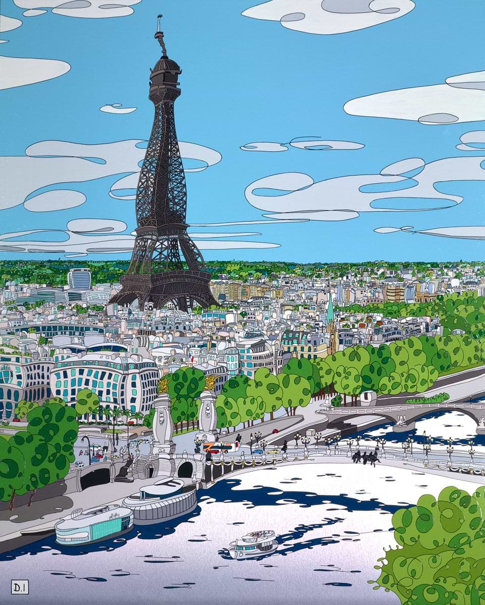 Eiffel Tower - Paris | Dylan Izaak – Clarendon Fine Art