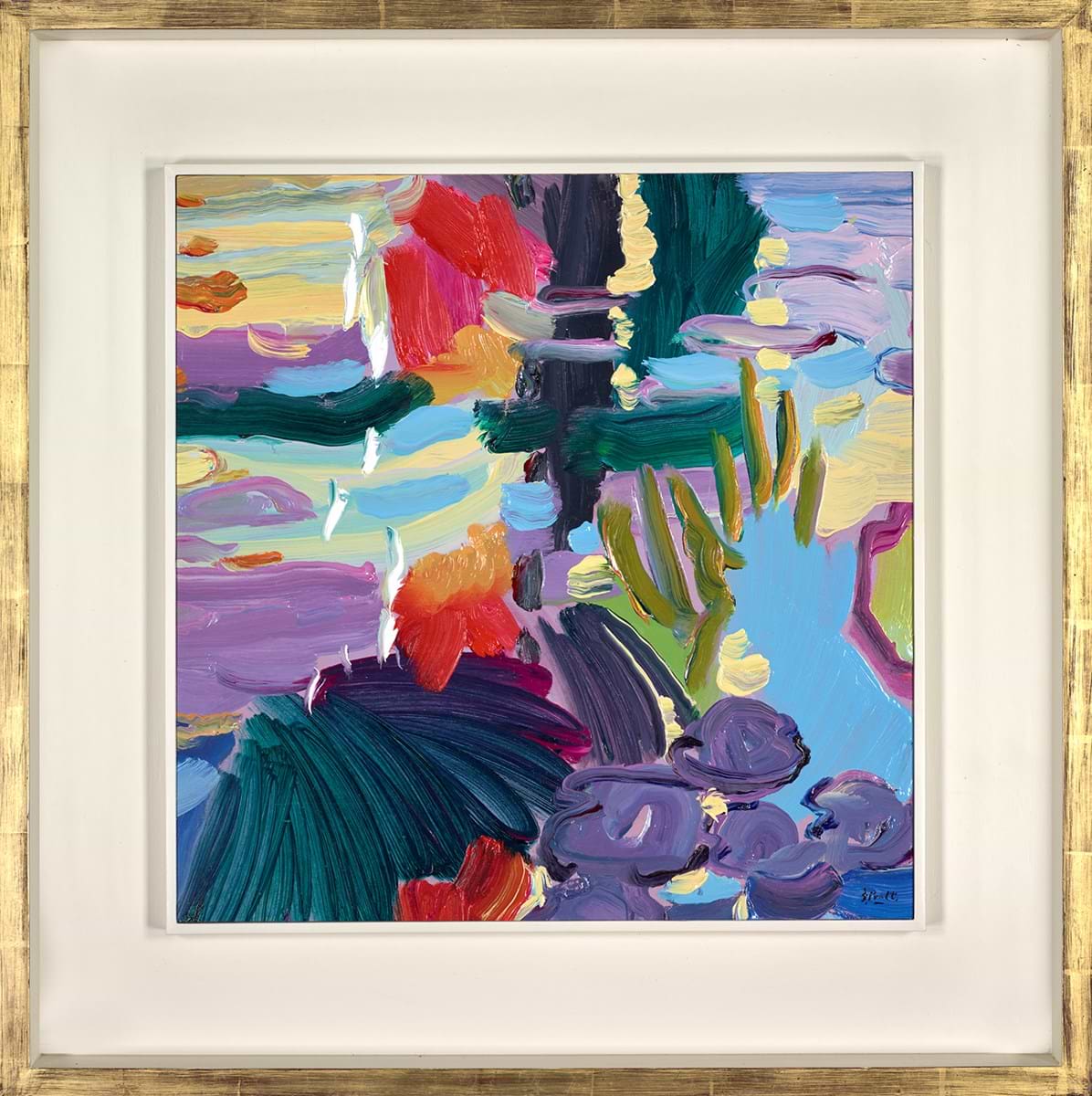 Abstract Lillies