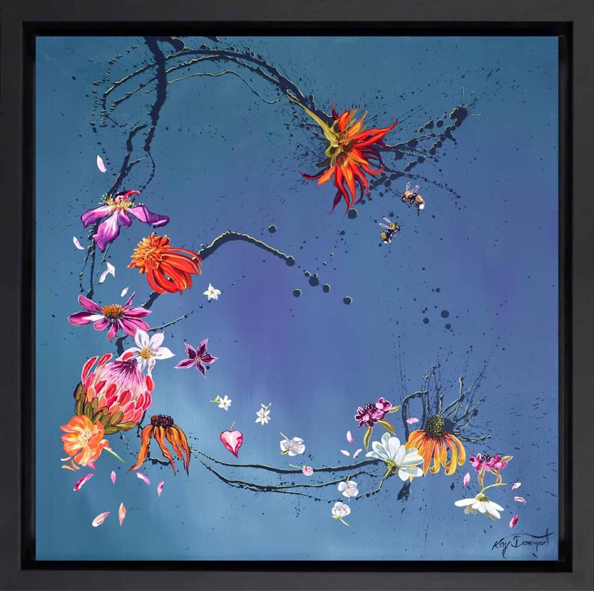 Floral Dance (Framed)