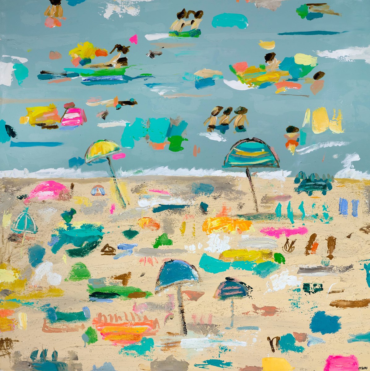 The sand, The sea and me