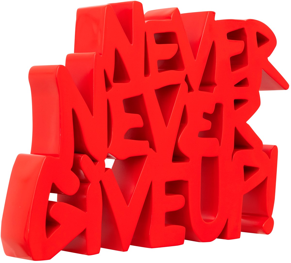 Never, Never Give Up! - Red