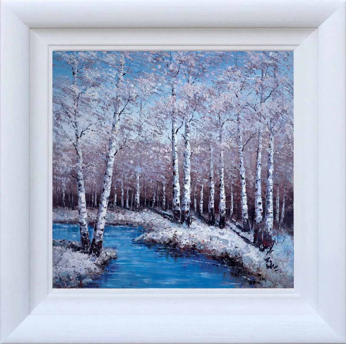 A Calm Forest Stream IV (Framed)