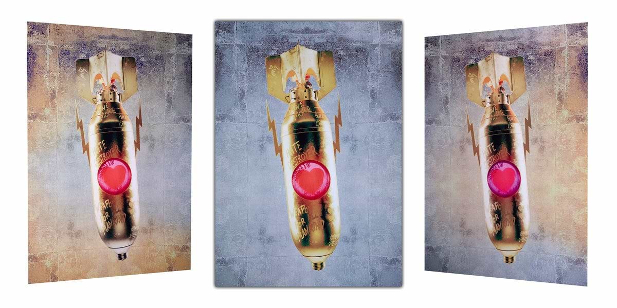 XL Love Bomb Gold / Silver