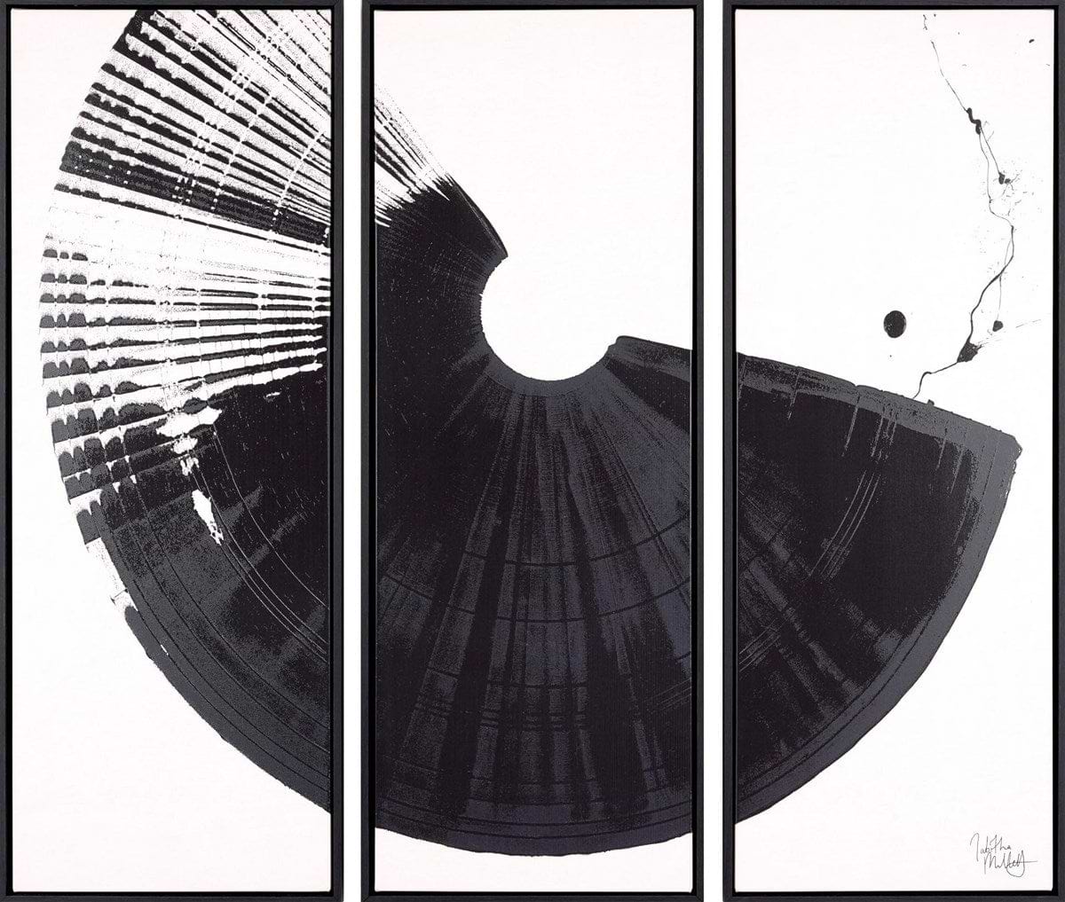 Brushstroke (Triptych)