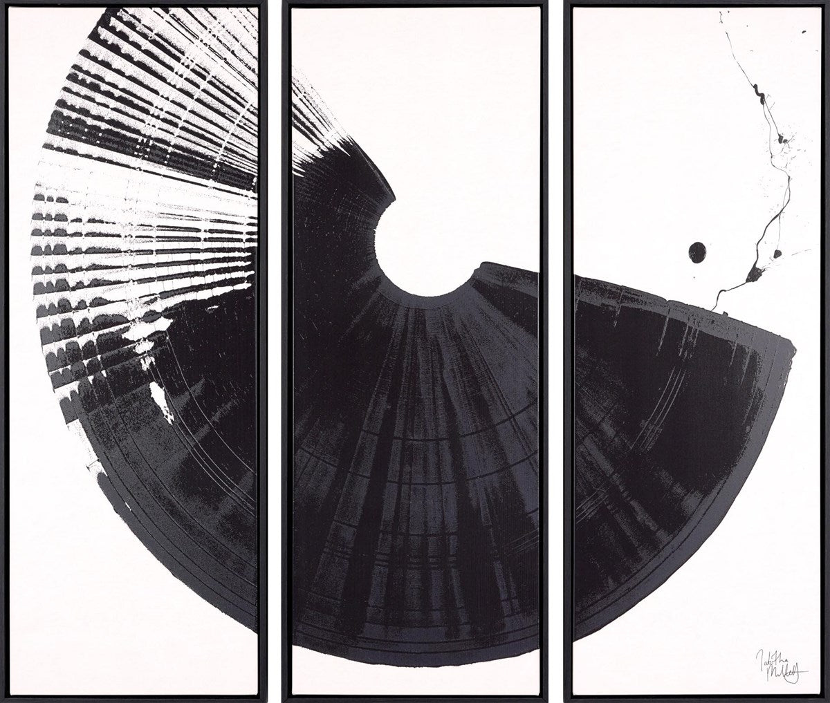 Brushstroke (Triptych)
