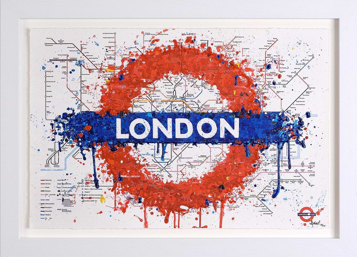 Going Underground (Framed)