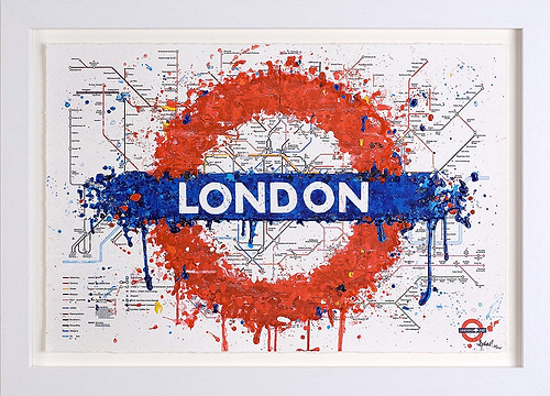 Going Underground (Framed)