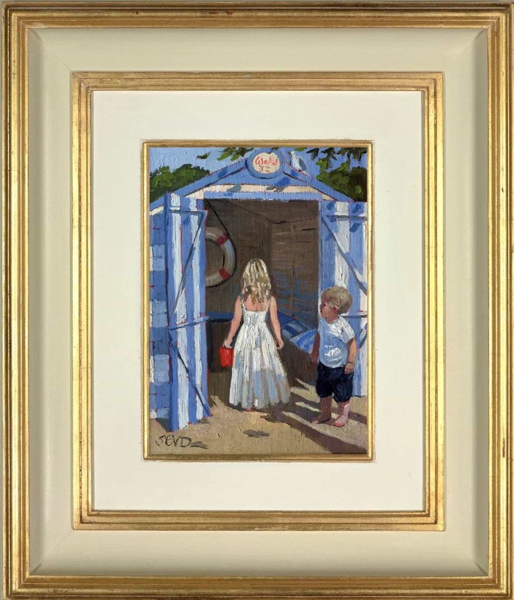 Beach Hut Adventure (Framed)