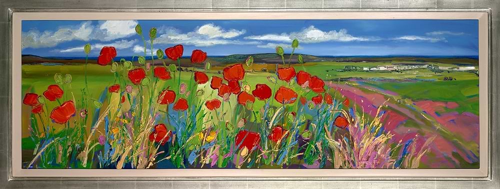 Poppies By the Farm Track