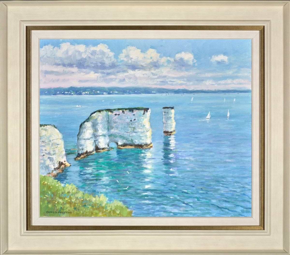 Old Harry Rock (Framed)