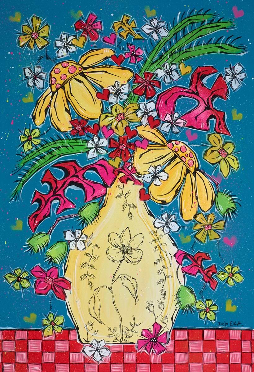 Turquoise Bloom