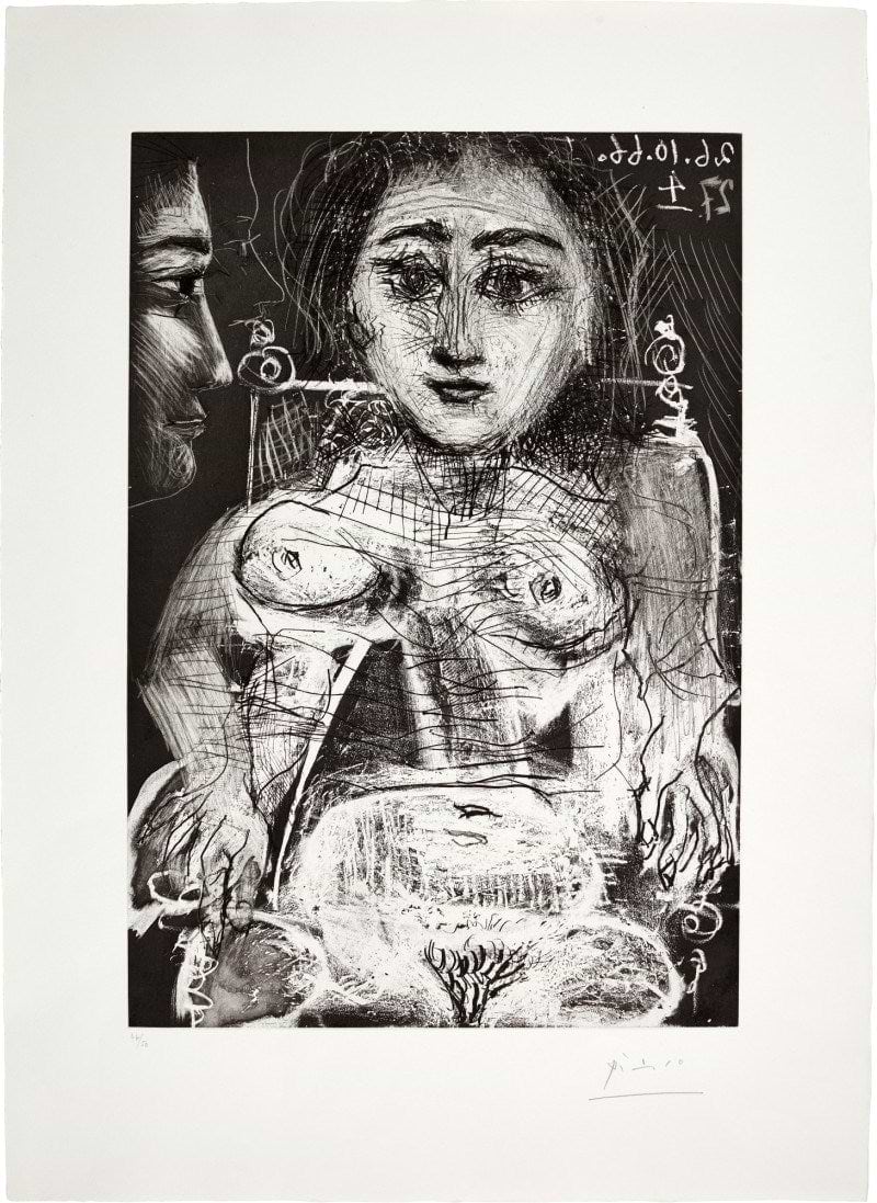 Portrait de Jacqueline au Fauteuil, 1966