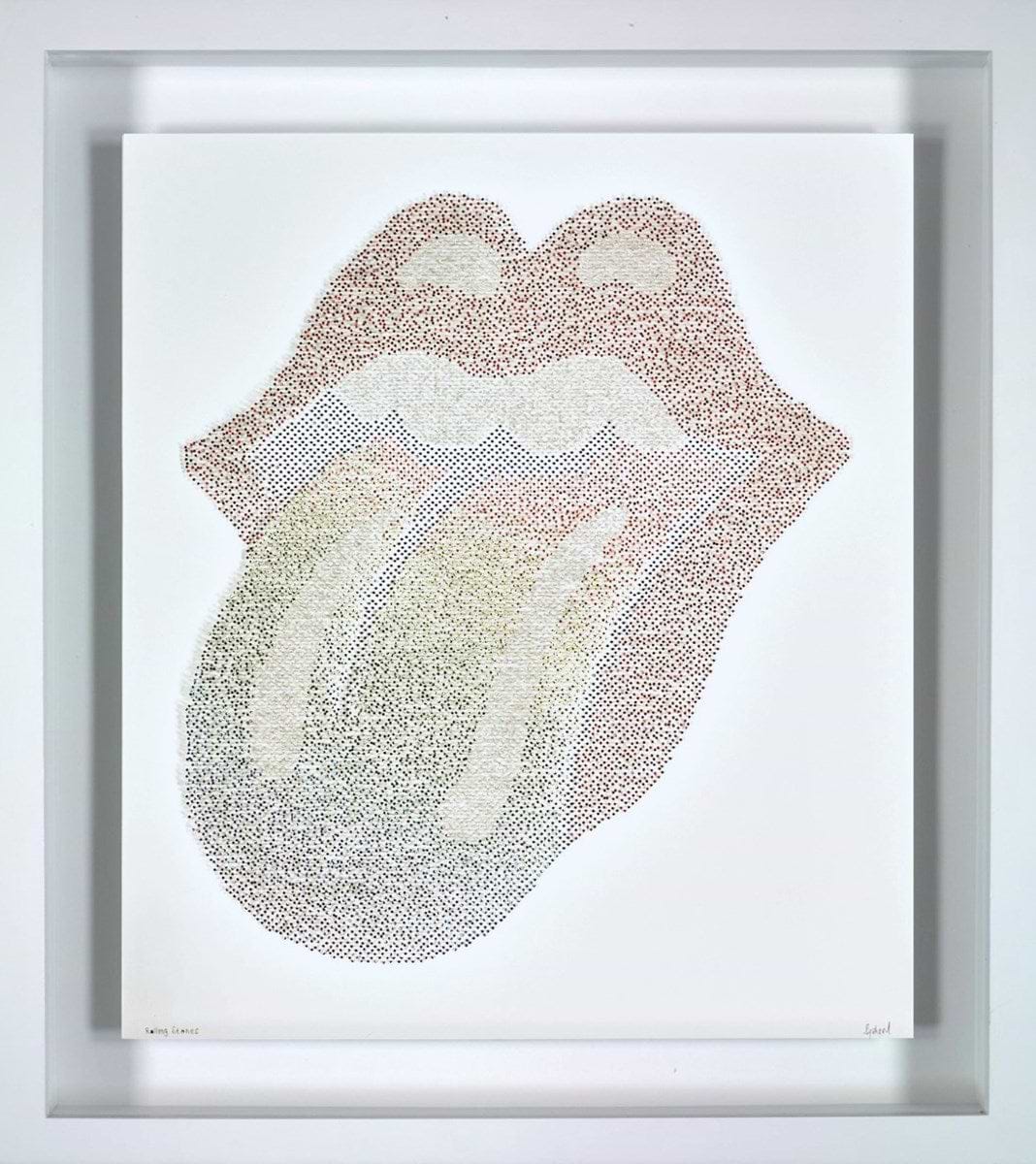 Rolling Stones Rainbow (Framed)