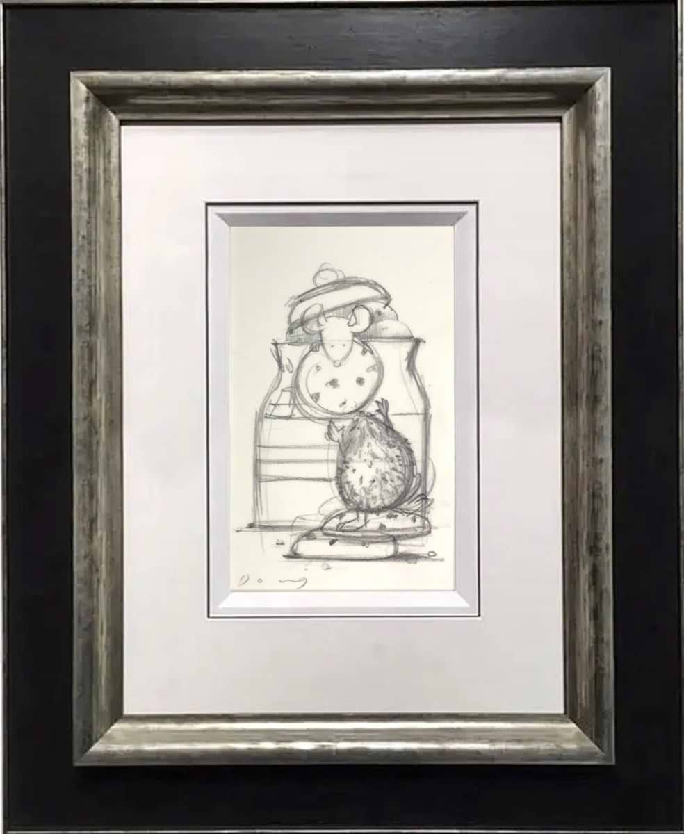 The Great Cookie Robbery (Sketch) V (Framed)