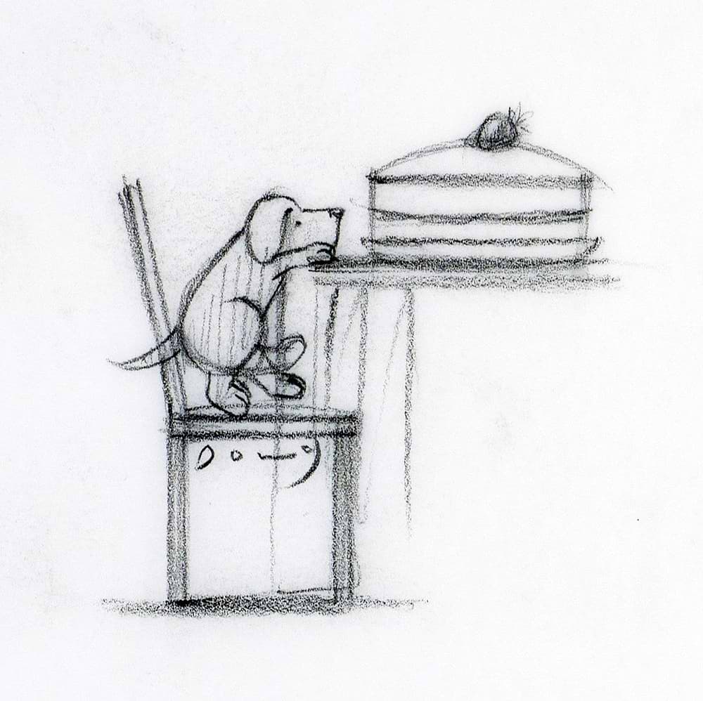 Garden Party Dog Study III