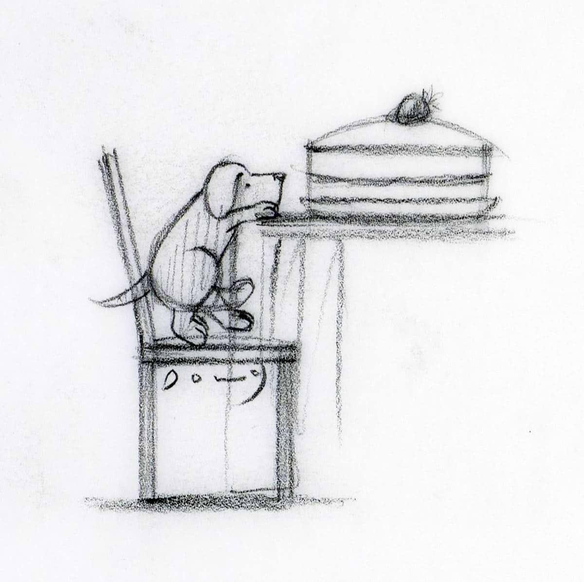 Garden Party Dog Study III