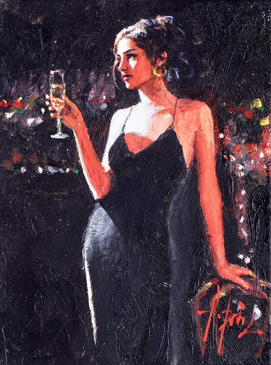 Tiffany with Champagne