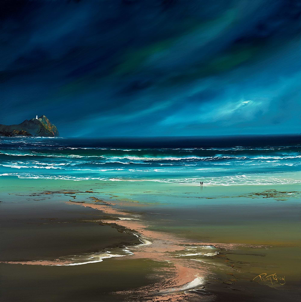 An Evening on the Beach