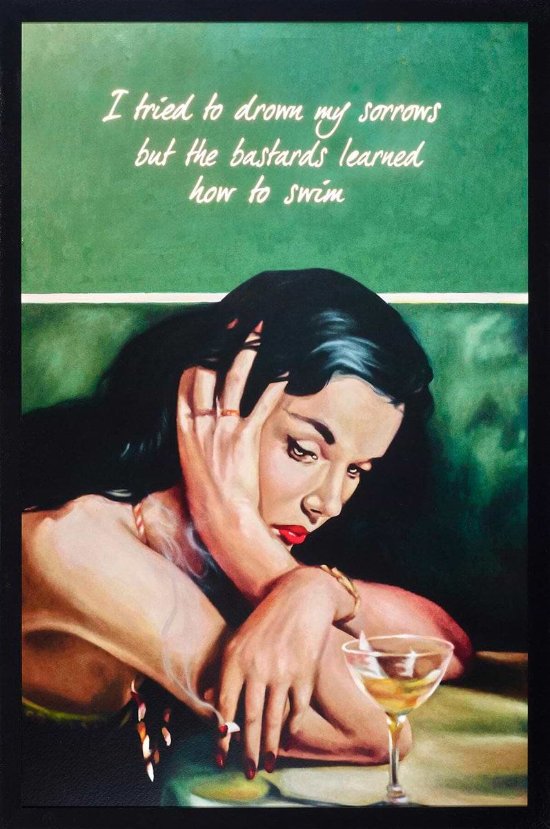 Drowned Sorrows (Framed)