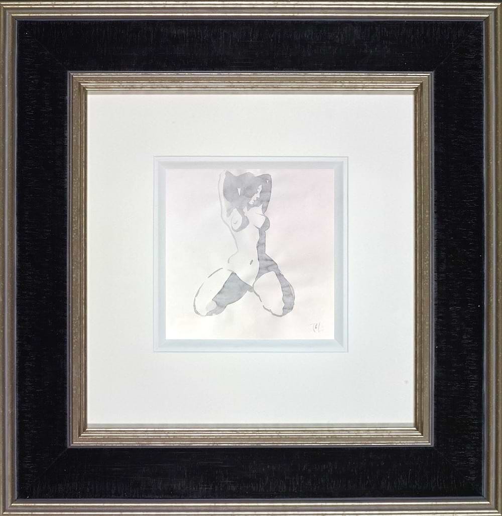 Figure Love I (Framed)
