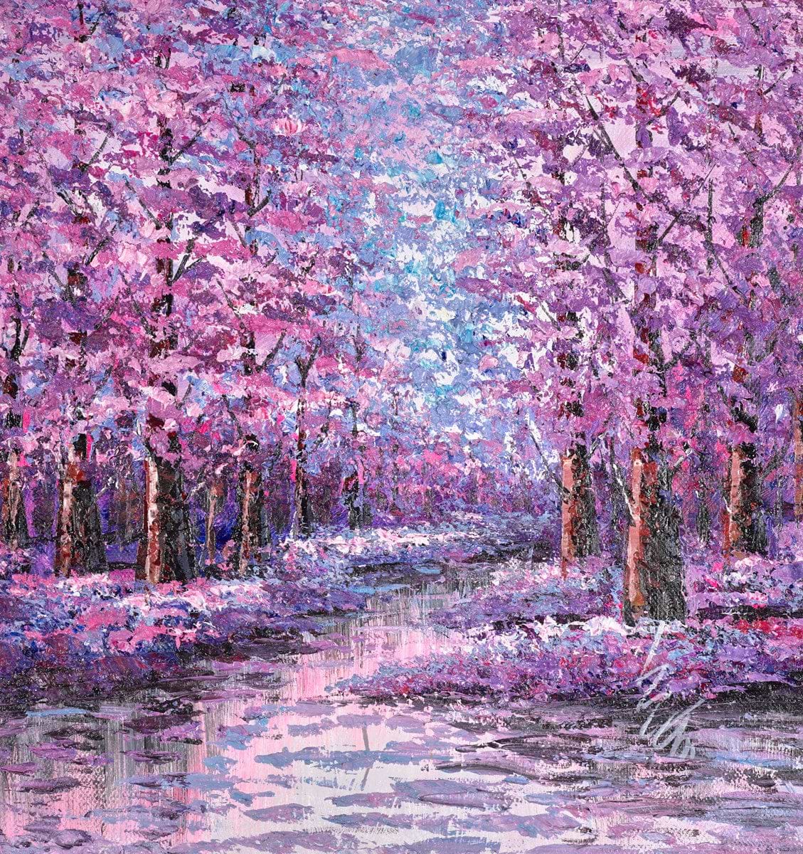 Purple Trees II