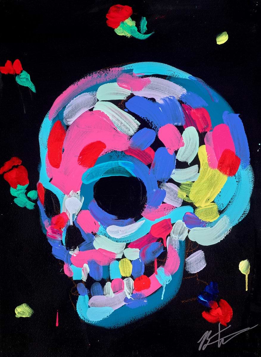 Skull (Black) VII