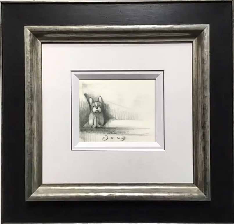 Le Boudoir II (study) (Framed)