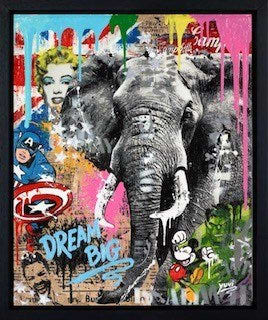 Dream Elephantine (Framed)