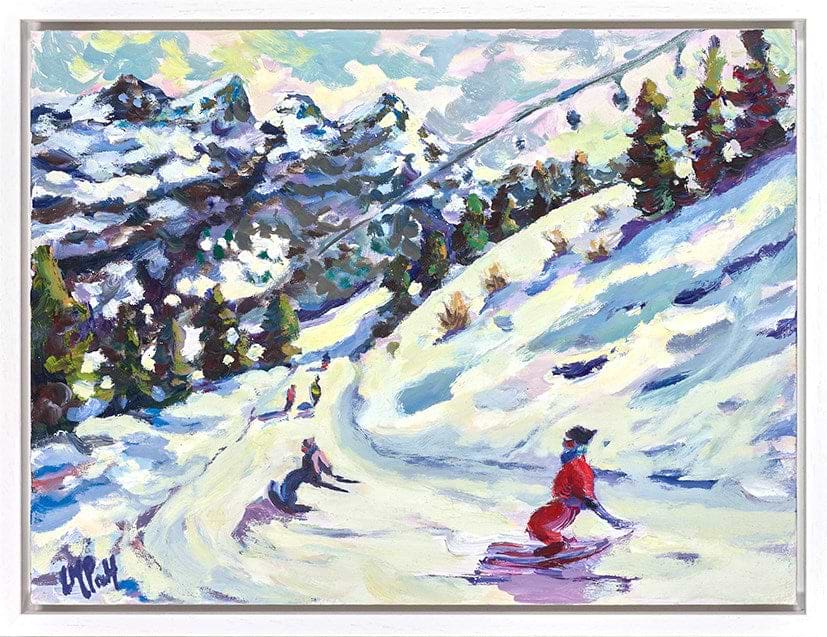 Swishing Past , Villars , Switzerland