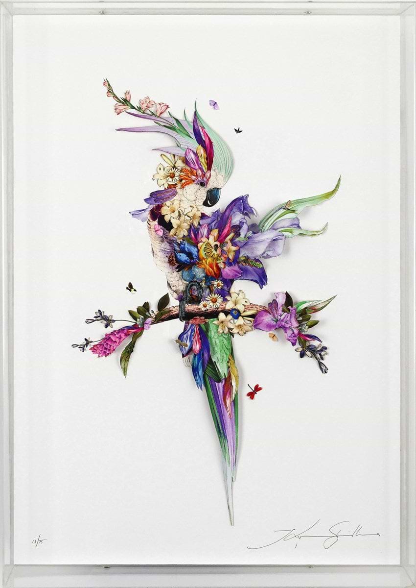 Botanical Tilda Gin Bird I (Framed)