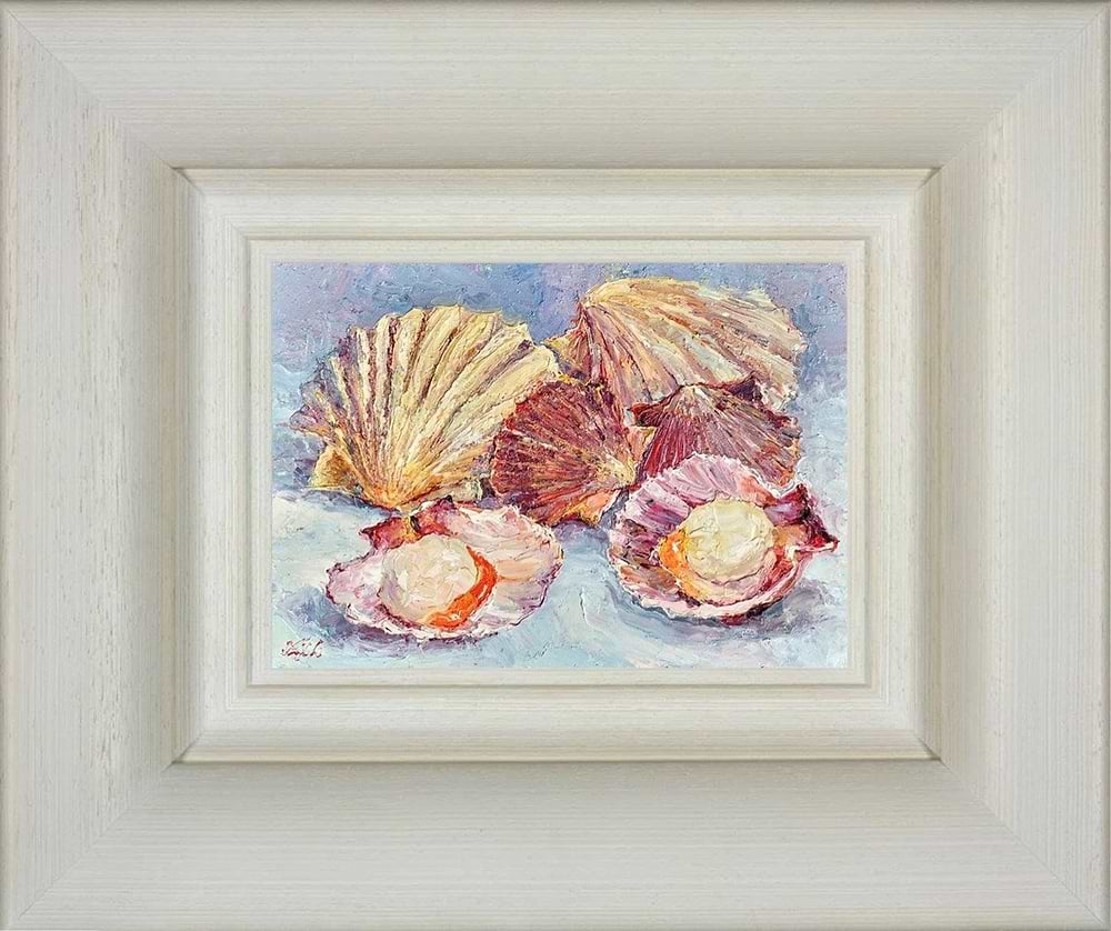 More Scallops IV (Framed)