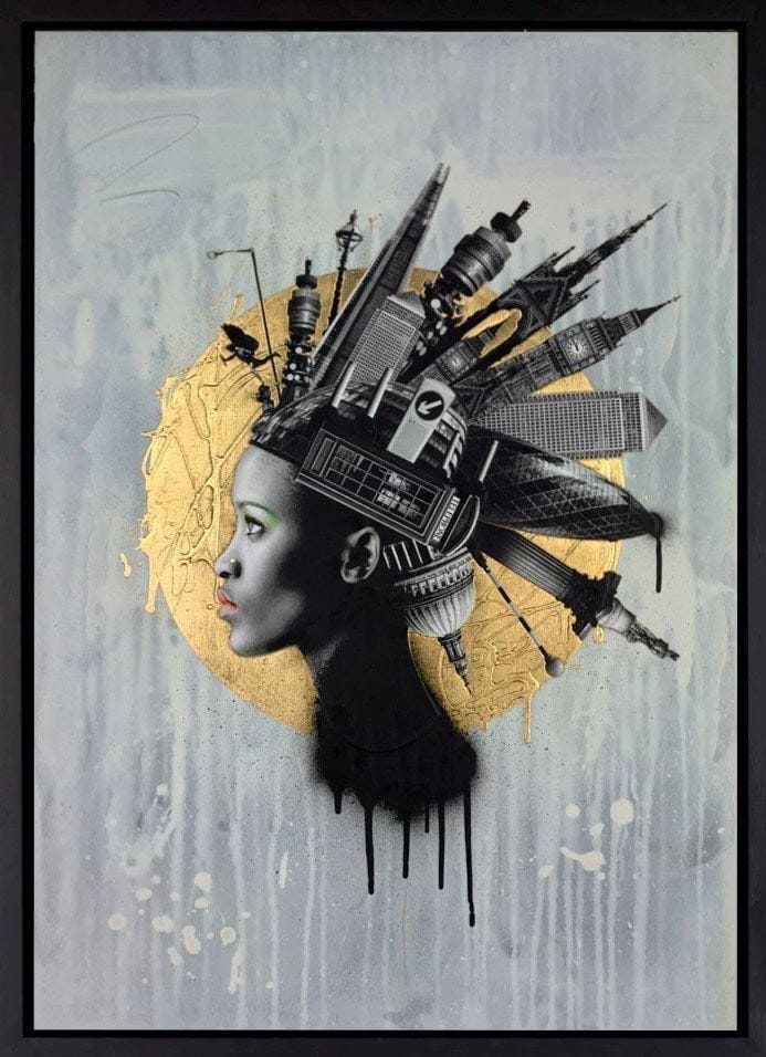 London Mohawk (Framed)