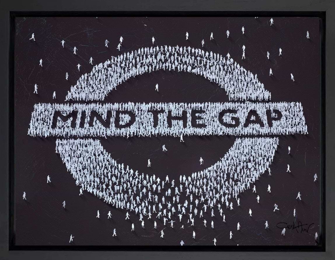 Mind The Gap (Framed)