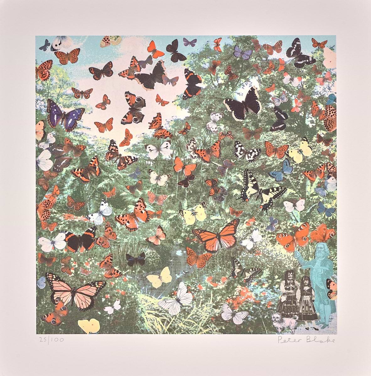 London- Hyde Park- Positively the Last Appearance of the Butterfly Man