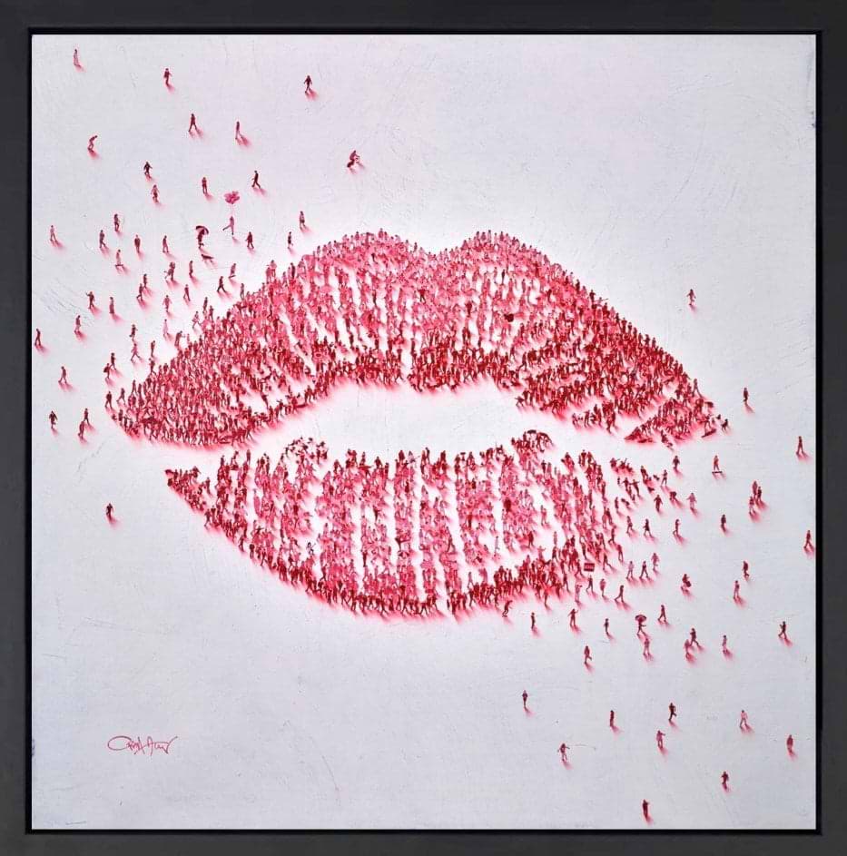 Kiss Me Again (Framed)