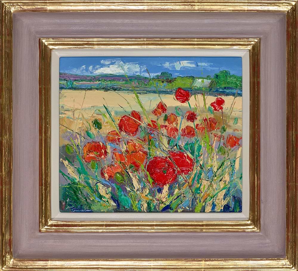 Poppies on Farmland,Longniddry