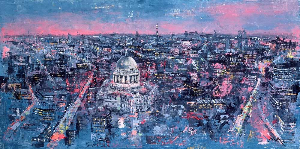 When the Sun Sets Over London