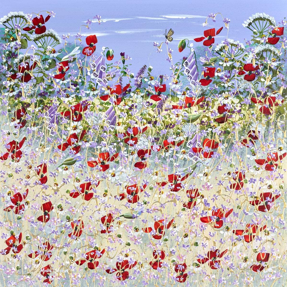 Poppies in the Breeze VI