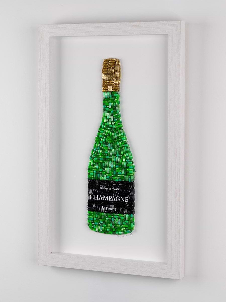 Champagne Je T'aime (Framed)