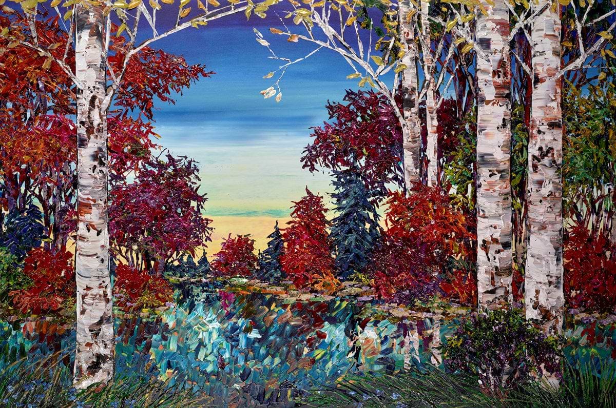 Silver Birch by the Beach