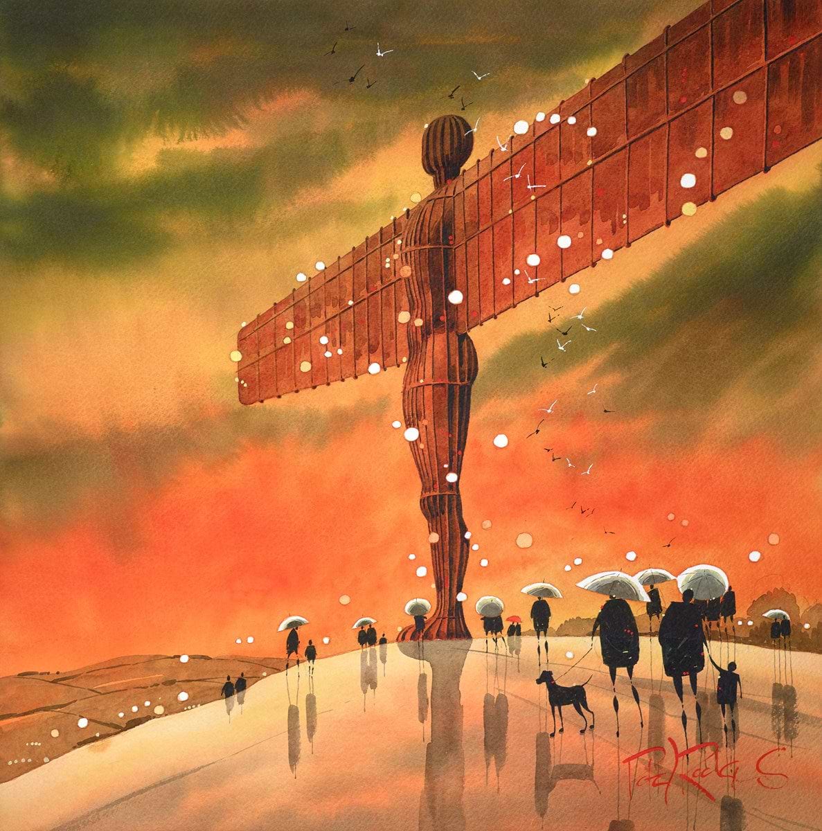 Angel and Brollies - Newcastle
