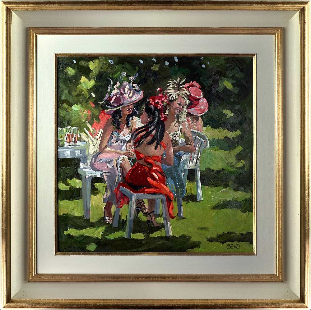 Glamorous Trio (Framed)