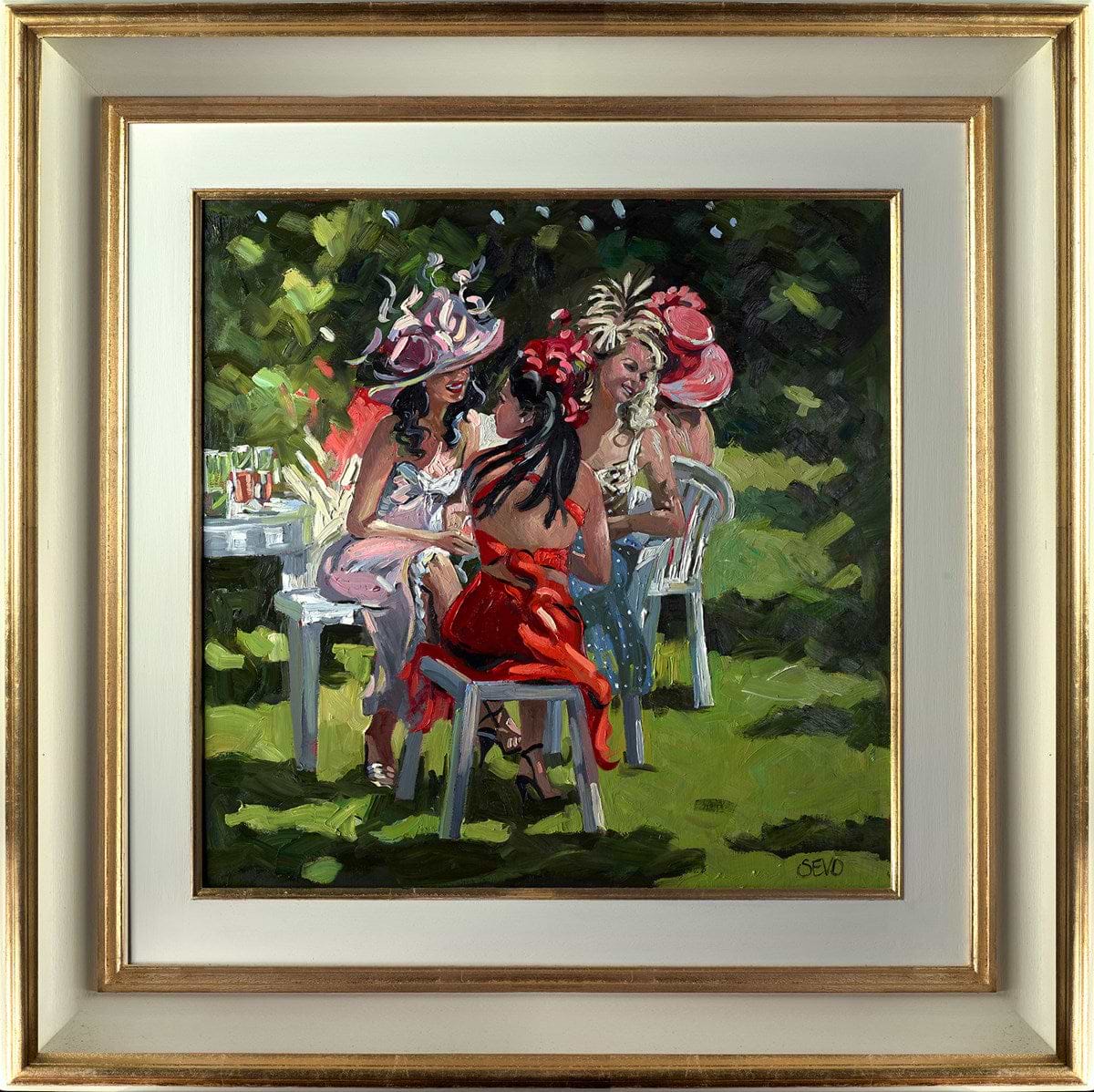Glamorous Trio (Framed)