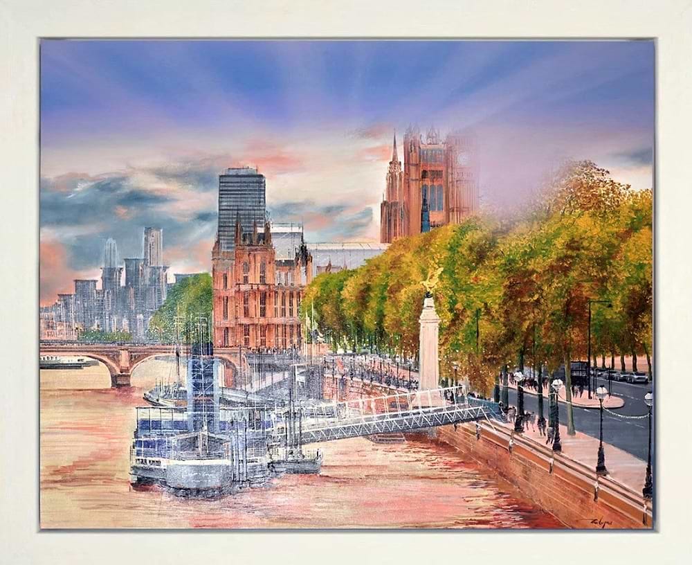 Autumn in London (Framed)