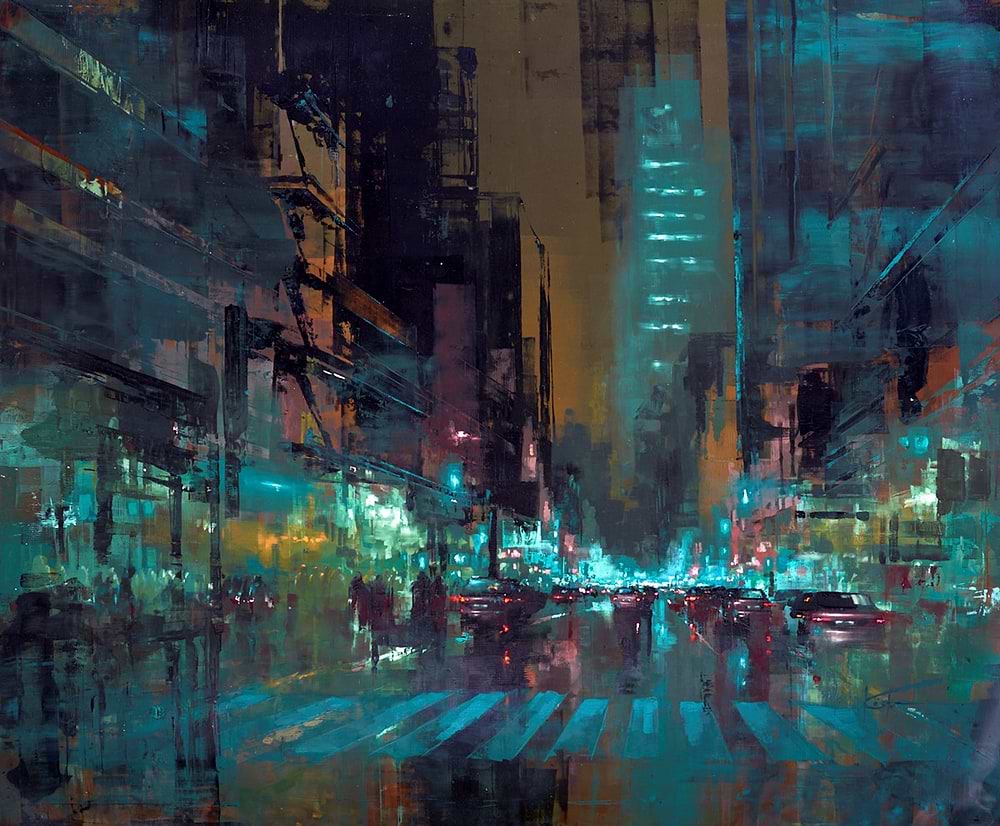 New York Midnight in the City XIV