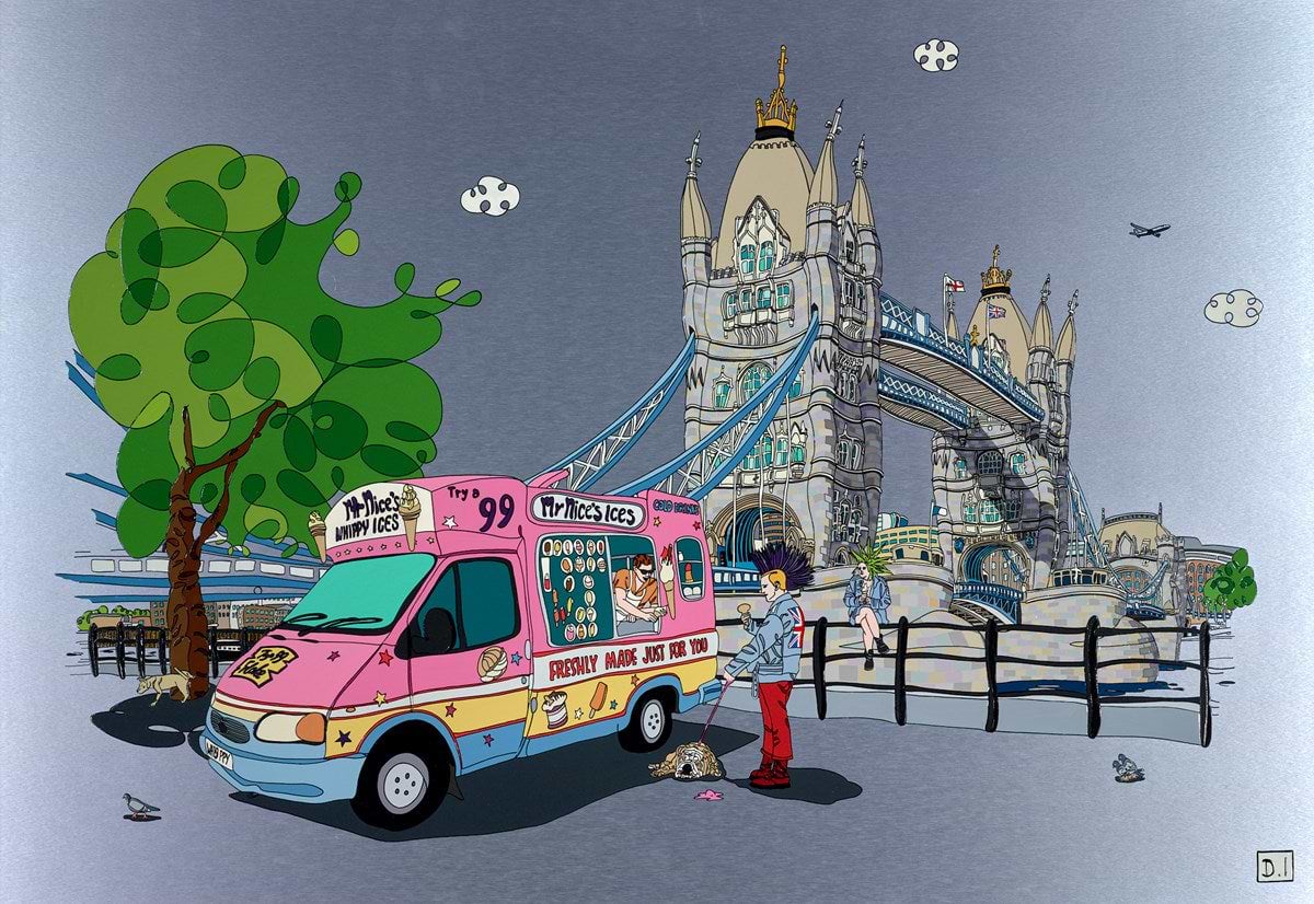 Tower Bridge & Ice Cream Van