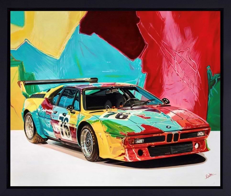 1979 BMW E26 M1 Procar (Framed)
