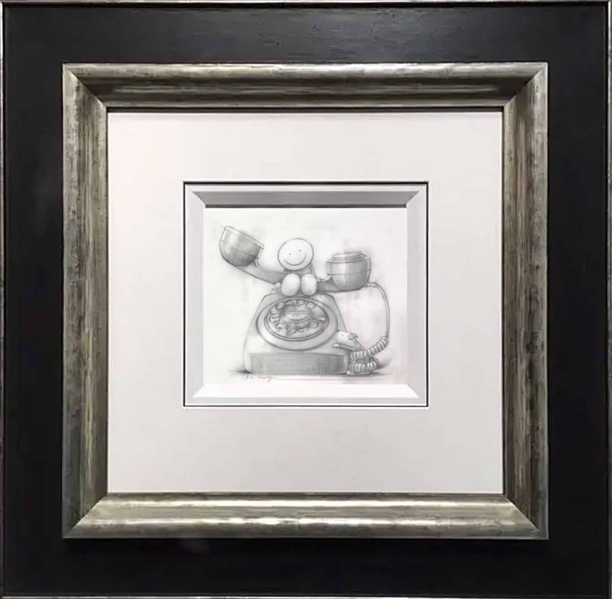 Love You Too, Telephone (sketch) (Framed)